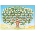 Family Tree Chart to Fill in 6 Generation Genealogy Print Family Tree Picture Frame Wall Decor Gift for Family Member A. 