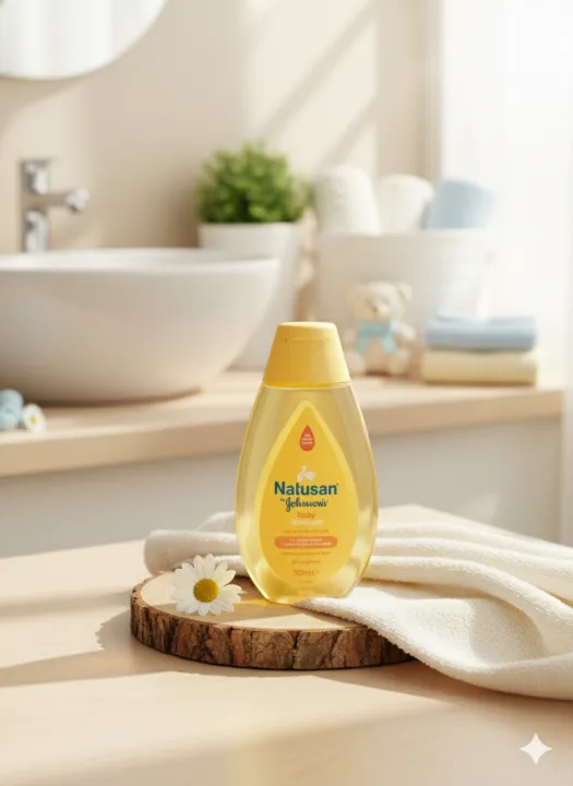 Natusan%20by%20Johnson's%20Baby%20Shampoo%20-%20Pure%20&%20Gentle%20Daily%20Care%20(300ml)%20-%20Image%204
