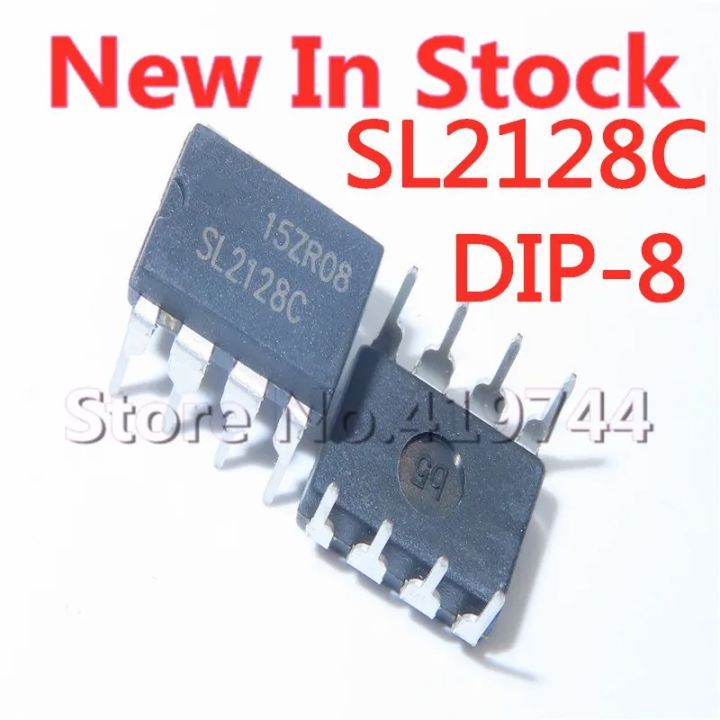 5PCS/LOT SL2128C SL2128 DIP-8 switching power supply chip PWM controller charger integrated block IC In Stock NEW original IC