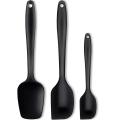 Silicone Spatula Set, Heat-Resistant Baking Son & Spatulas, Easy-to-Clean Seamless One-Piece, Pro Grade Non-stick.