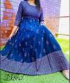 One - Piece Long Kurti with Unique Koti Design For Women - Red Maroon - Suitable for All Seasons and occasions. 