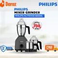 Philips HL7757/00 Mixer Grinder – 750W Turbo Motor | 3 Stainless Steel Jars | Official Philips Product.