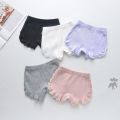 Summer Girls Shorts Top Quality Cotton Lace Safety Panties Baby Girl Clothes Children Pants For 3-11Years Kids Short Underwear. 