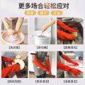 Rubber Household Gloves House Cleaning Waterproof Wholesale Extra Long Ultra Thick Durable Rubber Latex Working Gardening Gloves. 