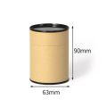 Accessories Multiple Sizes Packaging Boxes Kraft Paper Crafts Storage Box Cylindrical Cardboard Round Tube For Women Girls.
