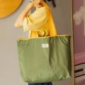 Reusable Shopping Bags for Women Grocery Tote Bag Foldable Oxford Cloth Drawstring Shoulder Bag Grocery Bag Shopping Storage Bag. 