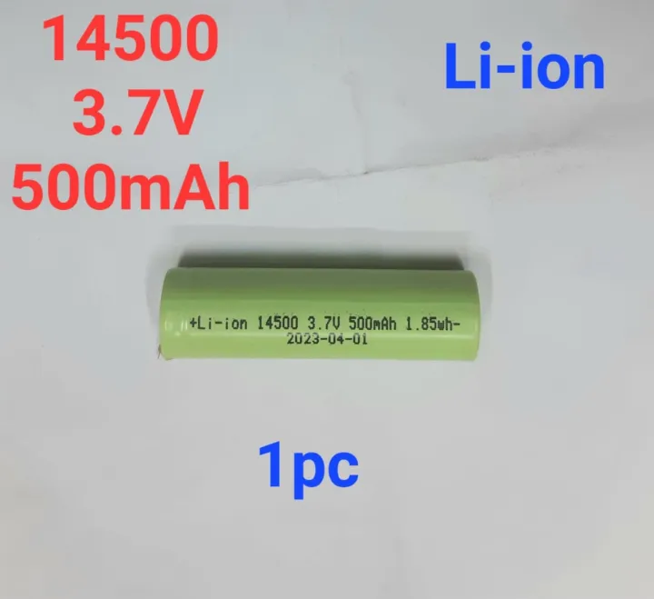 Li-ion%2014500(AA)%203.7V%20500mAh%201.8Wh%20Lithium-ion%20Rechargeable%20Battery%20with%20Soldering%20Tags/Tabs%20-%201%20Piece%20-%20Image%203
