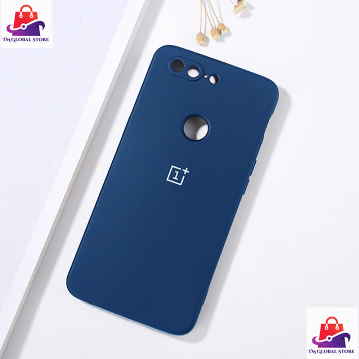 For OnePlus 5T Case Soft Sandstone Slim Matte Cover Liquid Silicone Case For 1+5T Back Cover Case