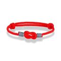 MKENDN Minimalist Men Women Adjustable Forever Knot Rope Bracelet For Lovers Dad Son Boyfriend Bracelets Jewelry Gifts.
