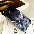 Hontinga for Redmi Note 12 4G Back Cover Cool Uzumaki Naruto All-inclusive Film Hard Phone Case Camera Protection Mobile Cover. 