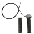 Twist Throttle Cable Handle, Throttle Accelerator Handle Grip Anti Skid for Mini Bike. 