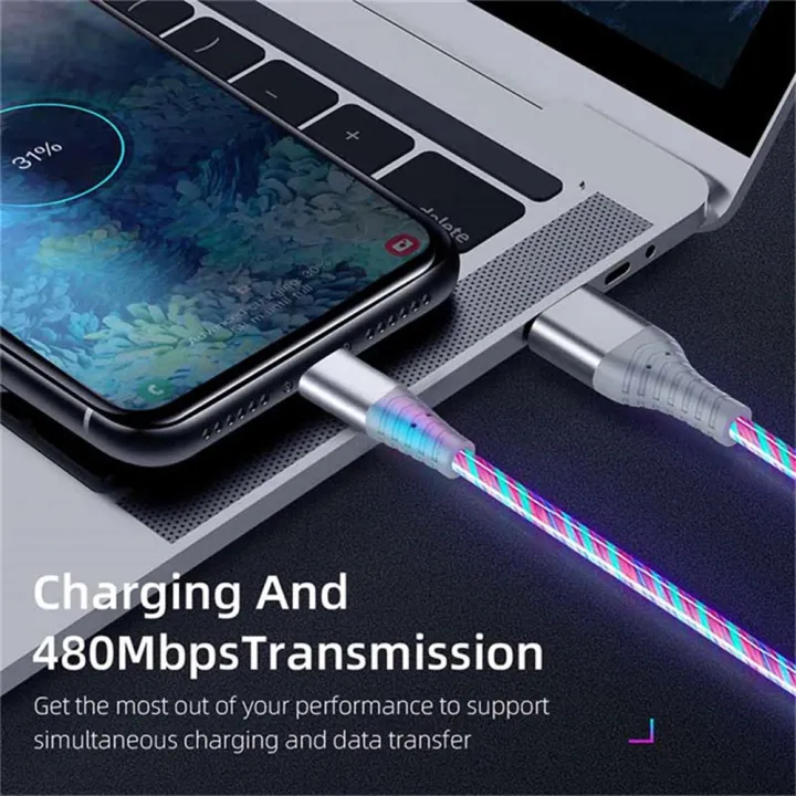 NNBILI%207A%20Glowing%20Cable%20Micro,iOS%20USB%20Type%20C%20Cable%20100W%20Super%20Fast%20Charging%20For%20Huawei%20Samsung%20Xiaomi%20Phone%20USB%20Wire%20LED%20Cable%20-%20Image%203