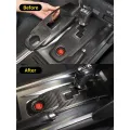 For Nissan GTR R35 2008-2016 Dry Carbon Fiber Center Console Gear Panel Frame Decoration Cover Trim Interior Accessories. 