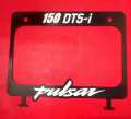 Number Plate or Licence Plate Frame Holder top cover for Bajaj Motorcycle. Pulsar. 