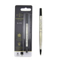 New Parker Quink Roller Ball Rollerball Pen Refill Black Ink Medium Nib Creek.