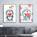 1pc Anime D-Doraemon Poster Good Quality Prints And Posters Vintage Room Home Bar Cafe Decor Aesthetic Art Wall Painting. 