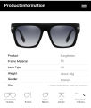 Retro Square Glasses Frames Men Women Men Vintage Transparent Computer Glasses Oversize Frame Eyeglasses New sunglasses. 