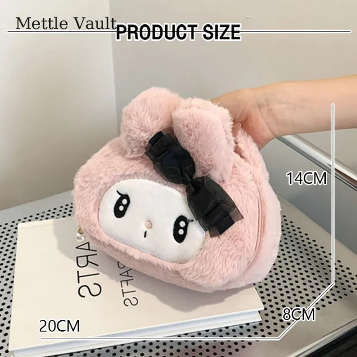 Mettle%20Vault%20Plush%20cartoon%20makeup%20bag,%20Kuromi%20women's%20casual%20doll,%20handbag,%20birthday%20gift%20-%20Image%204