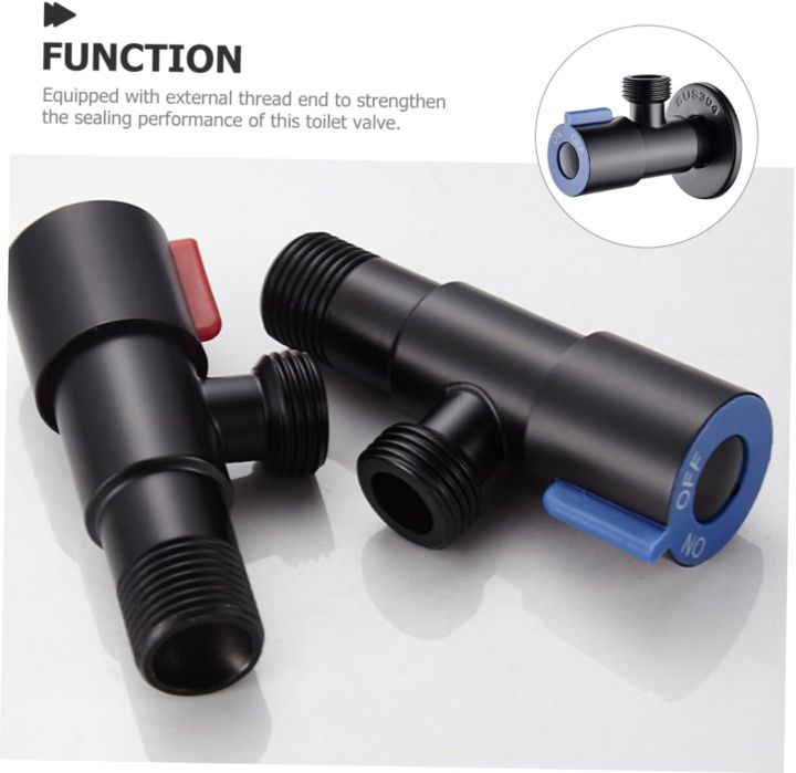 304%20Stainless%20Steel%20Angle%20Stop%20Valve%20Pure%20Copper%20Valve%20Core%20Hot%20and%20Cold%20Water%20Angle%20Valve%20Stop%20Valve,%20for%20Bathroom%20&%20Toilet%20%5BBlack%5D%20-%20Image%203