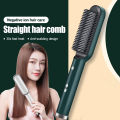 2 in 1 Straightener and Curling Iron Comb Brush. 