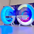 LED G-Lamp Wireless charger RGB Light Bluetooth Speaker. 