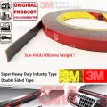 3M 3 Meter 3 M VHB 0.8MM Heavy Duty Mounting Double Sided Adhesive Acrylic Foam Tape 6mm 8mm 10mm 12mm 15mm 20mm 30mm 40mm 50mm. 