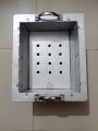 BBQ Grill Tin Made Maker with 5 stick - Silver.