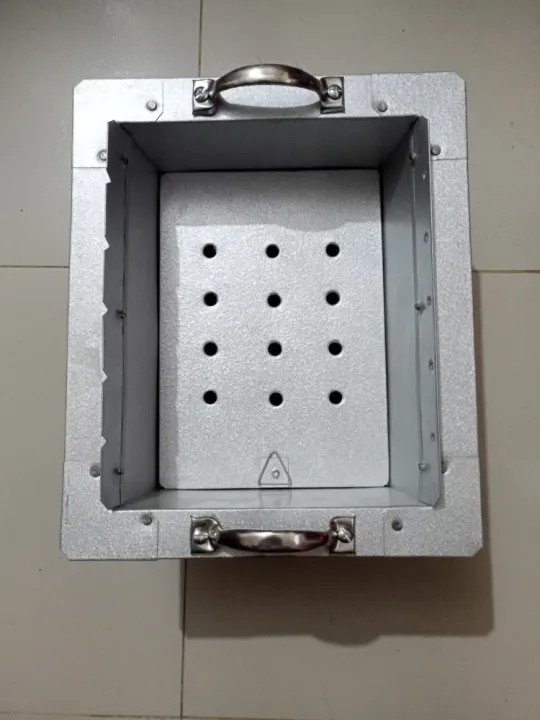 BBQ%20Grill%20Tin%20Made%20Maker%20with%205%20stick%20-%20Silver%20-%20Image%208
