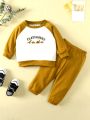 ● Toddler Outfits Sweatshirt Set Fall Winter Clothes for 1 2 3 4 5 6 Year Old Boy. 