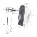 Scarlett Electric Egg Beater and Mixer for Cake Cream And Juice Mixer - White. 