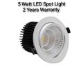 Conceal LED Spot Light 5 Watt Warm Colour Round 2 Years Warranty. 