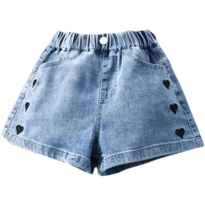 Girls%20denim%20shorts%20summer%20wear%20baby%20new%20small%20and%20medium-sized%20pants%20foreign%20thin%20children's%20hot%20pants%20loose%20769%20-%20Image%205