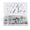 200PCS Steel Spring Set Extension Springs Compression Springs Combination Assorted with Storage Box Portable Tool Set. 