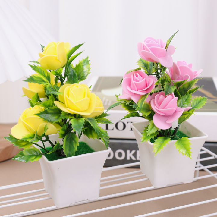 1/5Pcs%20Artificial%20Rose%20Flower%20Mini%20Bonsai%20Simulated%20Tree%20Pot%20Plants%20Office%20Table%20Ornament%20Living%20Room%20Home%20Garden%20Decor%20-%20Image%208