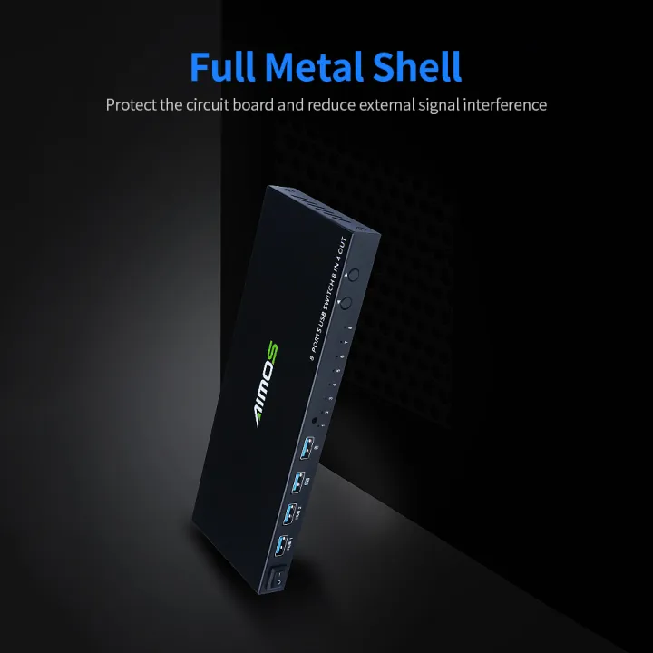 AIMOS%20USB2.0%20Shared%20Switcher%208%20Computers%20Sharing%204%20USB%20Devices%208%20in%204%20out%20Switcher%20Box%20for%20Keyboard/Mouse/Printer/U%20Disk%20-%20Image%203