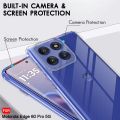 For Motorola Edge 60 Pro 5G Premium Silicone Case Crystal Clear Soft TPU Ultra-Thin Transparent Flexible Protective Mobile Phone Back Cover.