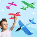 Foam Model Hand Launch Glider Plane Soft Foam Airplane Throw Airplane Outdoor Sports Toys for Kids. 