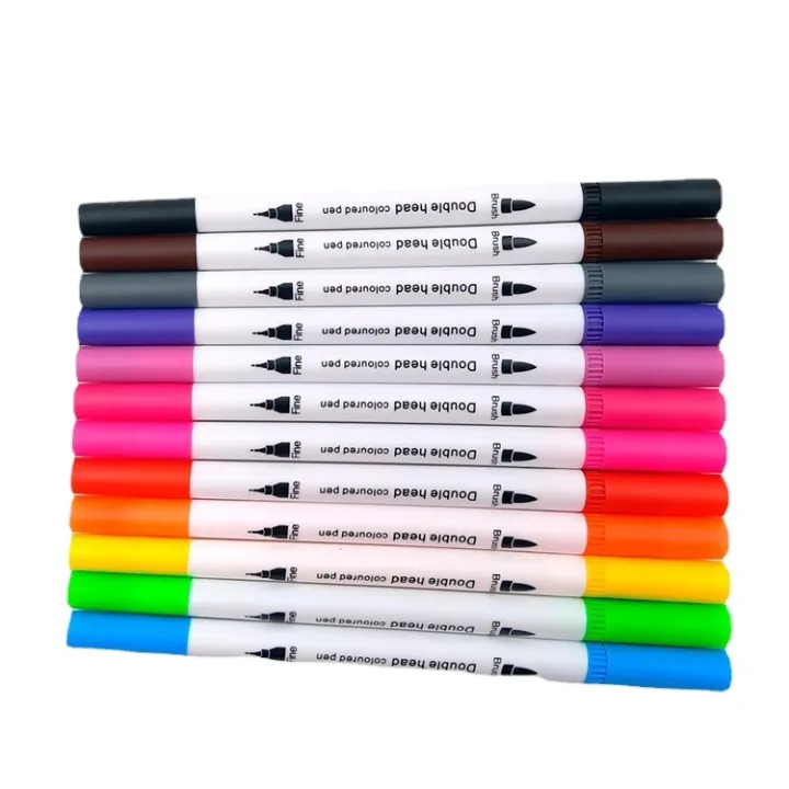 Water-Based%20Double-Headed%20Mark%20Soft%20Head%20Watercolor%20Pens%20Set%20Color%20Brush%20Children's%20Art%20Hook%20Line%20Pen%20-%20Image%205