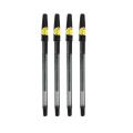 Red Leaf 747 Black Ball Pen Extra Fine 0.7Mm Dx Hard Crystal 12 Pcs Or 3 Pcs - Pen.