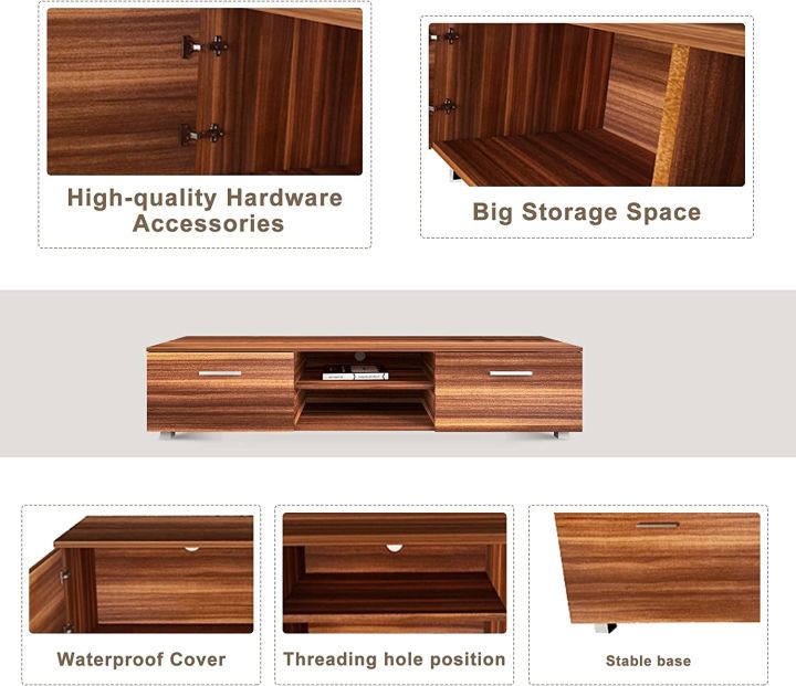 Wooden%20TV%20Unit%20Entertainment%20with%20Storage%20for%20Home%20Living%20Room%20Drawing%20Room/TV%20Cabinet%20Room%20TV%20Stand/TV%20Console%20Table%20(3%20Compartment)%20-%20Image%204