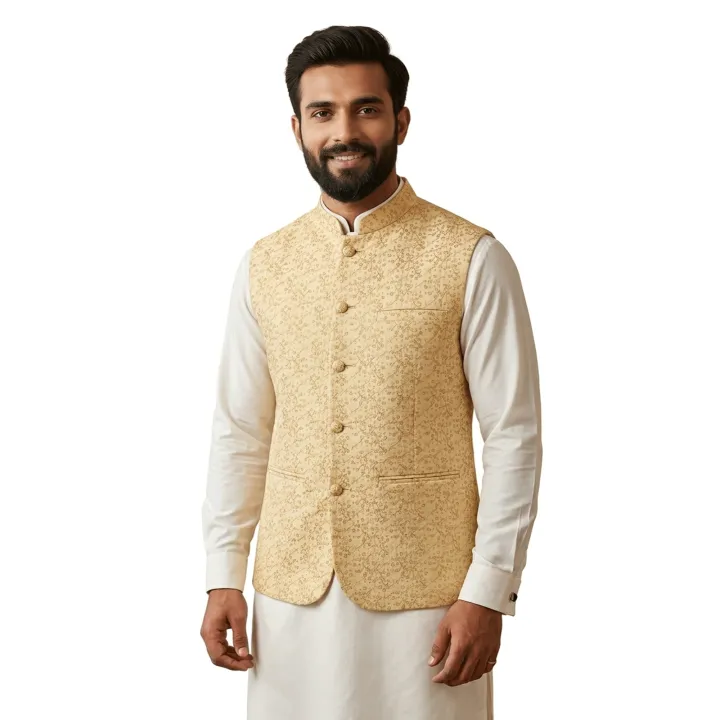 Printed%20golden%20koti%20for%20men%20print%20brand%20%7C%20Nehru%20jacket%20for%20men%20%7C%20Waist%20coat%20and%20vest%20for%20men%20golden%20-%20Image%202