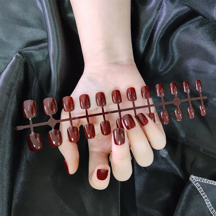 %E3%80%90Ready%20Stock%20Simple%20Solid%20Color%20Fake%20Nail%2024%20Pieces%20of%20Nail%20Pieces%20Fake%20Nail%20Art%20Finished%20Beauty%20Care%20-%20Image%209