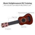 【happy one】Mini Guitar Strings Classical Ukulele Guitar Instruments for Kids Children Beginners Early Education Small Guitar. 