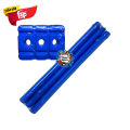 Plastic Cricket Stumps - 1 Set - Blue. 