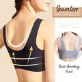 NEW Sports Bra Comfortable 5D Wireless Contour Bra Lace Breathable Underwear Seamless No Underwire Sports Yoga Running Bras.