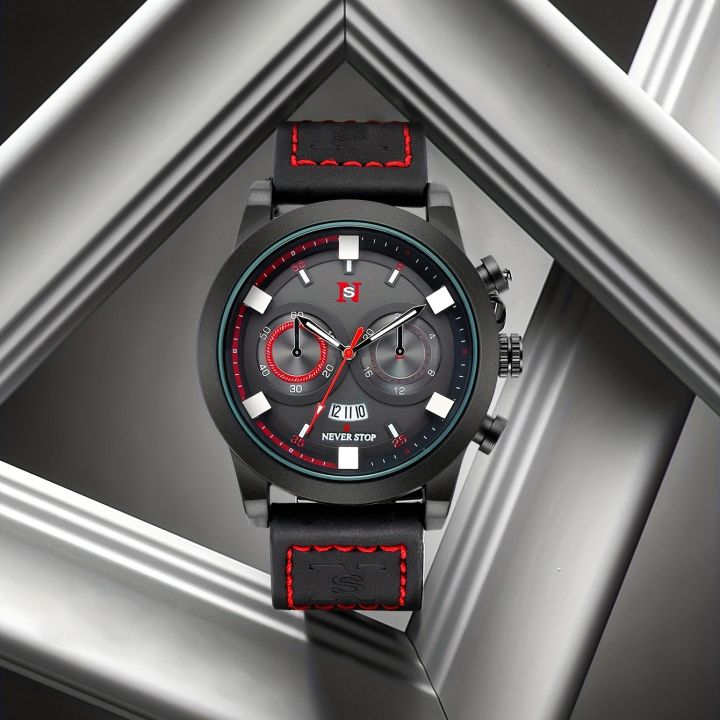 1pc%20Boys%2012-18%20Years%20Old%20New%20Men's%20WatchPointer%20Calendar%20Quartz%20Watch%20Large%20Dial%20Sports%20Belt%20Watch,%20Ideal%20choice%20for%20Gifts%20-%20Image%203
