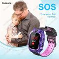 Fashions Kid Smart Watch 2024 New Smartwatch For Children Sos Call Phone Original Camera Voice Chat Photo Boy Girl Gift Color Screen C002.