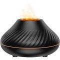 Flame Aroma Essential fragrance Cool Mist Humidifier 7 Colorful Lights, Air Vaporizer Waterless Auto Off for Home Office Room. 