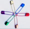Colourful Stainless Steel Safetypin-48pcs. 