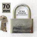 4-key 70 mm Heavy duty Iron made KIKO padlock. weather-resistant, high-security and durable KIKO lock..
